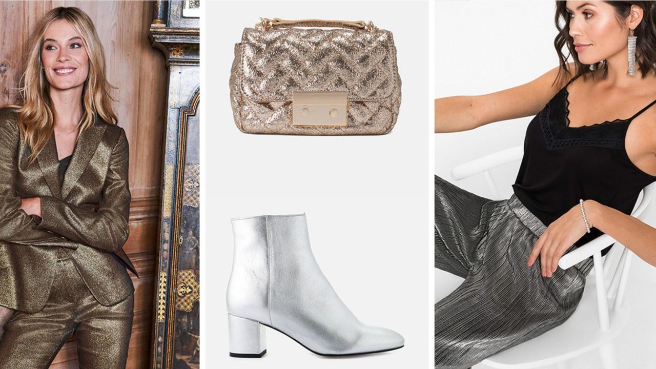 FEMME ACTUELLE - Tendance métallisée : comment porter l’or et l’argent cet hiver ?