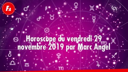 FEMME ACTUELLE - Horoscope Du Vendredi 29 Novembre 2019