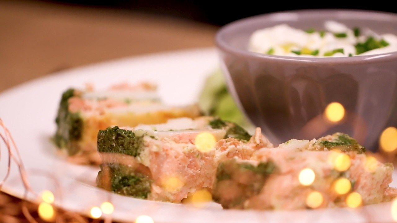 CUISINE ACTUELLE - Terrine de Saint-Jacques et saumon