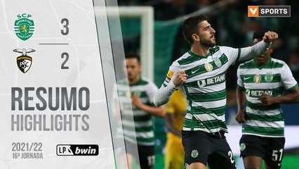 Highlights: Sporting 3-2 Portimonense (Liga 21/22 #16)