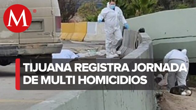 Asesinan a 7 hombres en Tijuana en distintos hechos