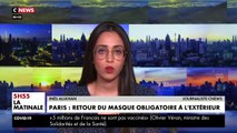Coronavirus : Le masque redevient obligatoire dans les rues de Paris à partir de demain pour les plus de 11 ans afin de faire face au 