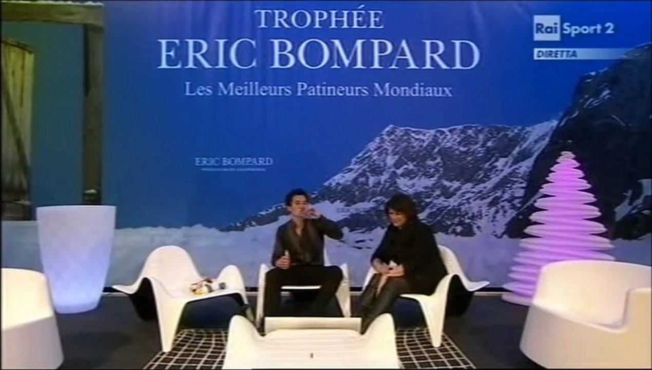 TEB13 - Commentators mention Hanyu (RAI ITA)