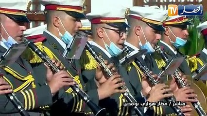 Download Video: رئيس الجمهورية يودع الرئيس الموريتاني بمطار هواري بومدين