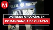 Atacan comandancia municipal en Chiapas