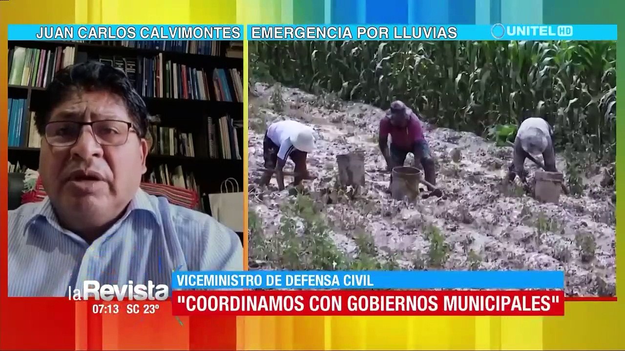 Gobierno reporta que lluvias e inundaciones causan un excesivo daño a la producción agrícola en Santa Cruz