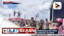 PHL Army, patuloy ang pagdadala ng food at non-food items sa Dinagat Islands - Surigao del Sur PNP, nagpadala rin ng tulong sa mga biktima ng bagyong Odette - Water assets ng Central 911 ng Davao City, ipinagamit sa Loboc, Bohol - NGCP, nagpadala ng Emerg