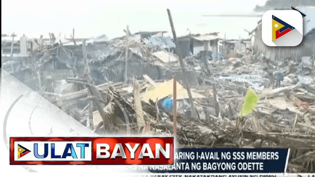 Loan assistance ng SSS, maaaring i-avail ng SSS members at pensioners na nasalanta ng bagyong Odette