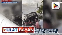 Anim, patay sa pag-araro ng minibus sa ilang indibidwal sa Lubao, Pampanga