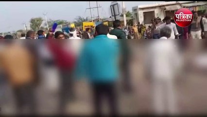 ट्रेलर अनियंत्रित होकर हाइवे किनारे चाय की थड़ी में घुसा, दो जनों की मौत