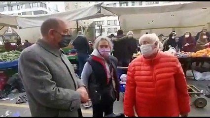 Pazarda vatandaş dert yandı: Artık kurtarın bizi