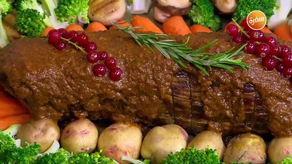 روست بيف بالمشروم | غادة التلي