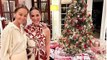 Tamara Falcó estrena vestido para celebrar sus navidades en familia