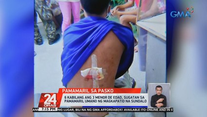 6 kabilang ang 3 menor de edad, sugatan sa pamamaril umano ng magkapatid na sundalo | 24 Oras