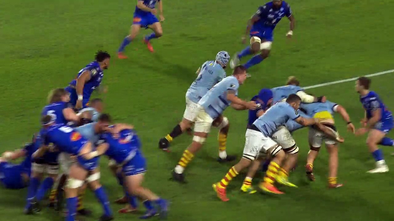 TOP 14 - Essai de Leon Seilala LAM (USAP) - USA Perpignan - Castres Olympique - J13 - Saison 2021/2022