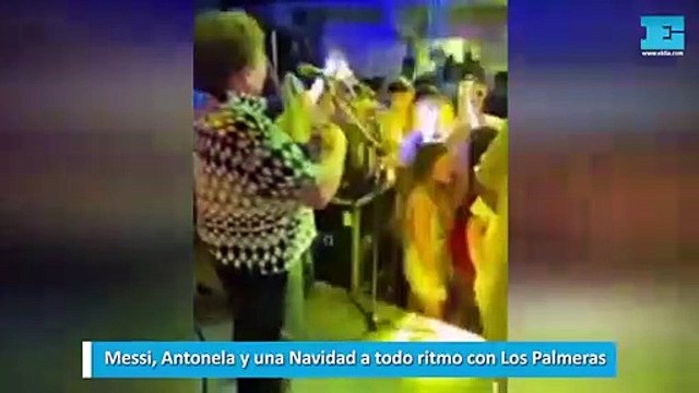 Messi, Antonela y una Navidad a todo ritmo con Los Palmeras