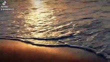 Ombak dipantai disore hari