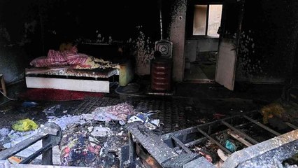 Iraklı genç, 2 yaşındaki Pakistanlı çocuğu alevler içinden kurtardı