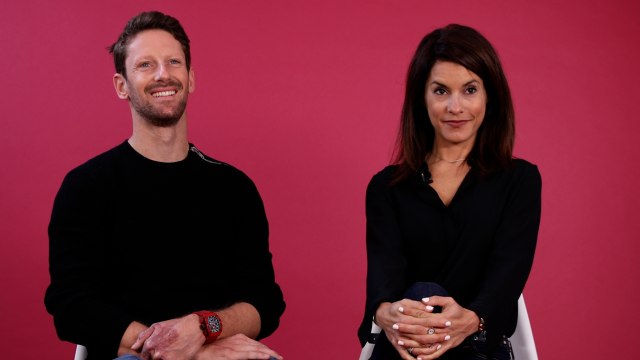 FEMME ACTUELLE - Le Grand A : Romain Grosjean et Marion Jollès
