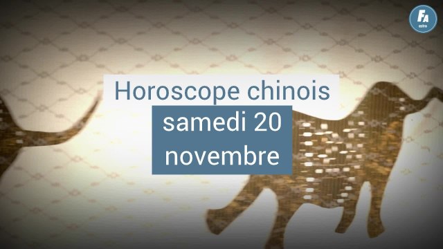 FEMME ACTUELLE - Horoscope chinois du jour du samedi 20 novembre 2021, le Singe d'Eau