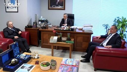 BUSİAD Başkanı Ergun Hadi Türkay'dan OLAY'a ziyaret