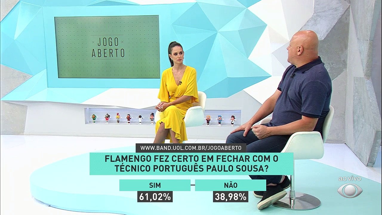 Mengão de técnico novo hein? Depois de não conseguir acertar com Jorge Jesus, a equipe carioca acertou com Paulo Sousa, outro português. Detalhe: o Inter estava de olho no mesmo!#JogoAberto
