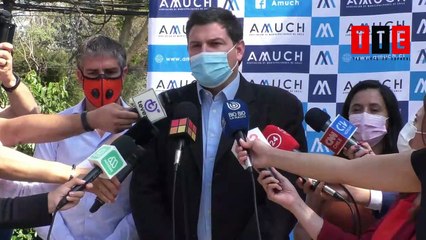 Alcaldes AMUCH firman convenio con empresa Lipigas