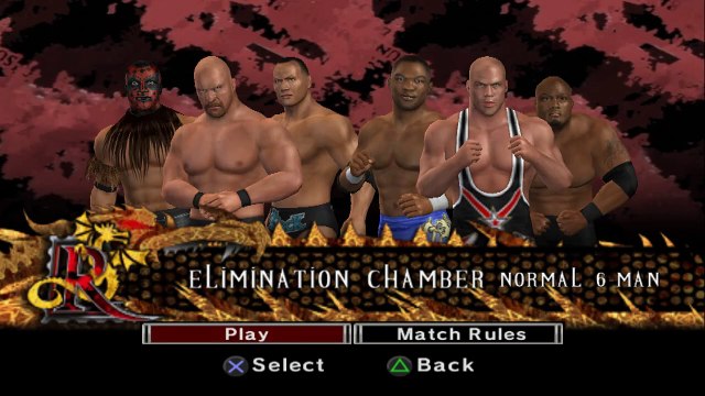WWE SmackDown! vs. Raw 2007 Boogeyman vs Stone Cold vs Rock vs Lashley vs Kurt Angle vs Shelton