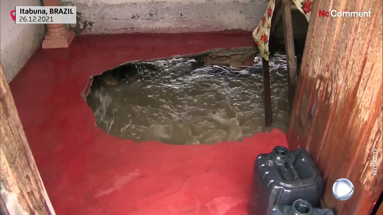Devastating floods after two dams break in Brazil