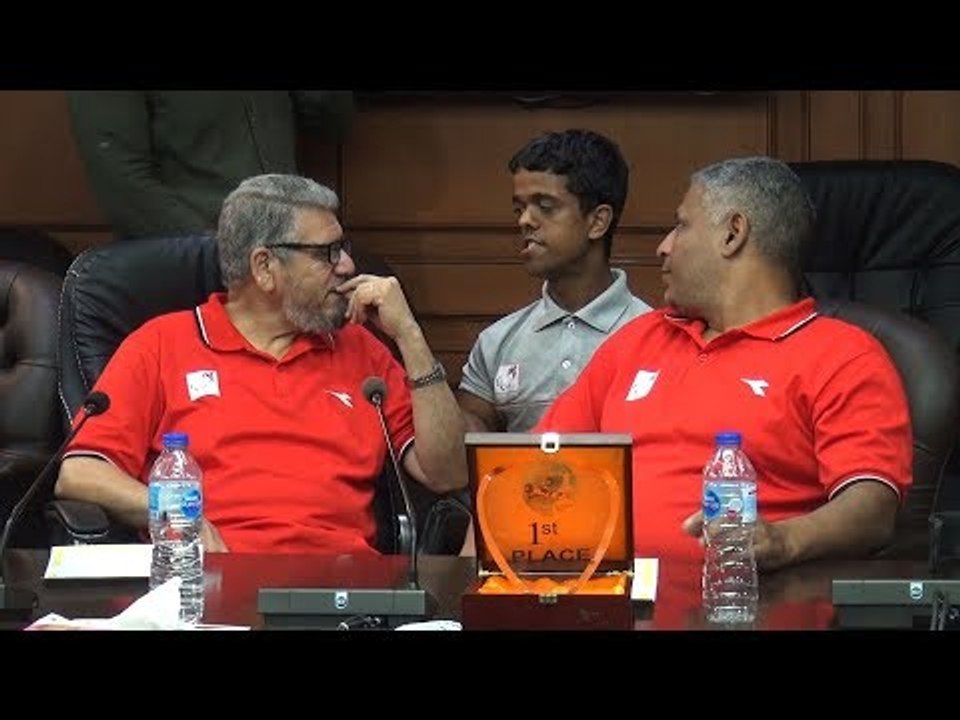 وزير الرياضة يكرم بعثة المنتخب الوطني لرفع الأثقال البارالمبي
