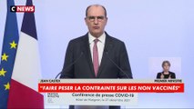 Jean Castex : «Le projet de loi prévoit également un accroissement des sanctions contre les faux pass»