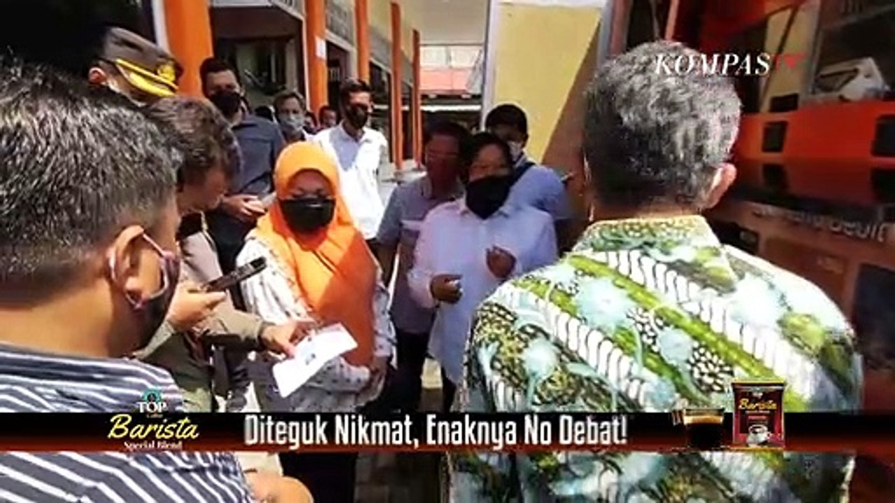 Mensos Risma Marahi Petugas Bank Karena Lamban Cairkan Dana Bantuan