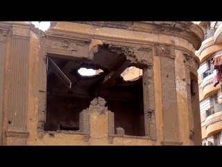 انهيار جدران منزل أثري أقام فيه عرابي ونابليون بالسويس مش أول مرة
