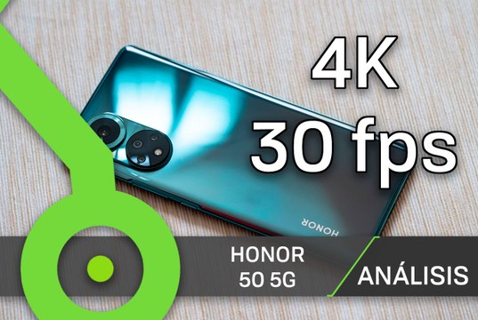 Honor 50 5G - Test de vídeo (4K, día)