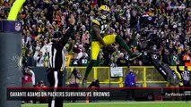 Davante Adams on Packers Surviving vs. Browns