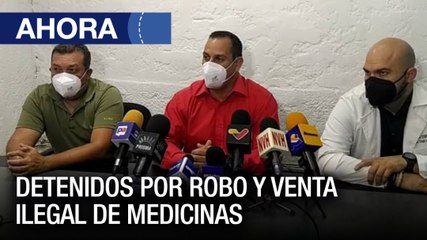 Detienen a ciudadanos por robo y venta ilegal de medicinas en #Sucre - #27Dic - Ahora