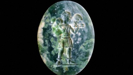 Anel cristão da época do Império Romano