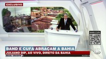 Em Itambé, a água das chuvas destruiu casas de mais de 500 famílias. Hoje, o rio voltou a subir. O repórter Juliano Dip está ao vivo no local.