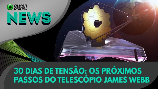 Ao Vivo | 30 dias de tensão: os próximos passos do telescópio James Webb | 27/12/2021 | #OlharDigital