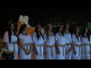 القرية الفرعونية تكرم المشاركات في مسابقة ملكات جمال العرب