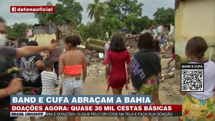 Download Video: Cidade de Itambé: 60 casas destruídas e 580 famílias atingidas pela enchente. Mais informações em: www.band.com.br/brasilurgente#brasilurgente