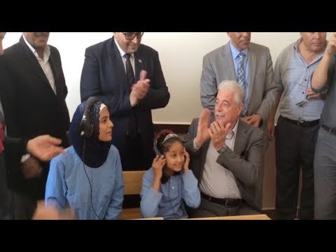 محافظ جنوب سيناء يفتتح مدرسة الصم وضعاف السمع