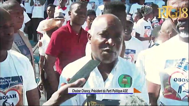 Prezidan pati politik ASE a Cholzer Chancy plede an favè tèt ansanm nan mitan tout aktè yo