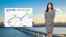 [날씨] 출근길 쌀쌀...낮부터 추위 누그러져 / YTN