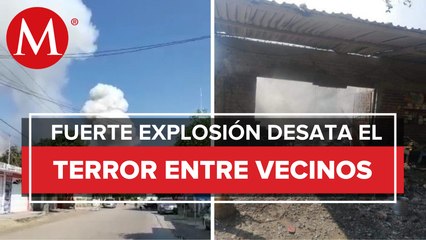 Explota bodega de pólvora y pirotecnia en Michoacán