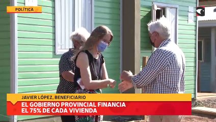 “Muy contentos y agradecidos por tener  nuestra casa”
