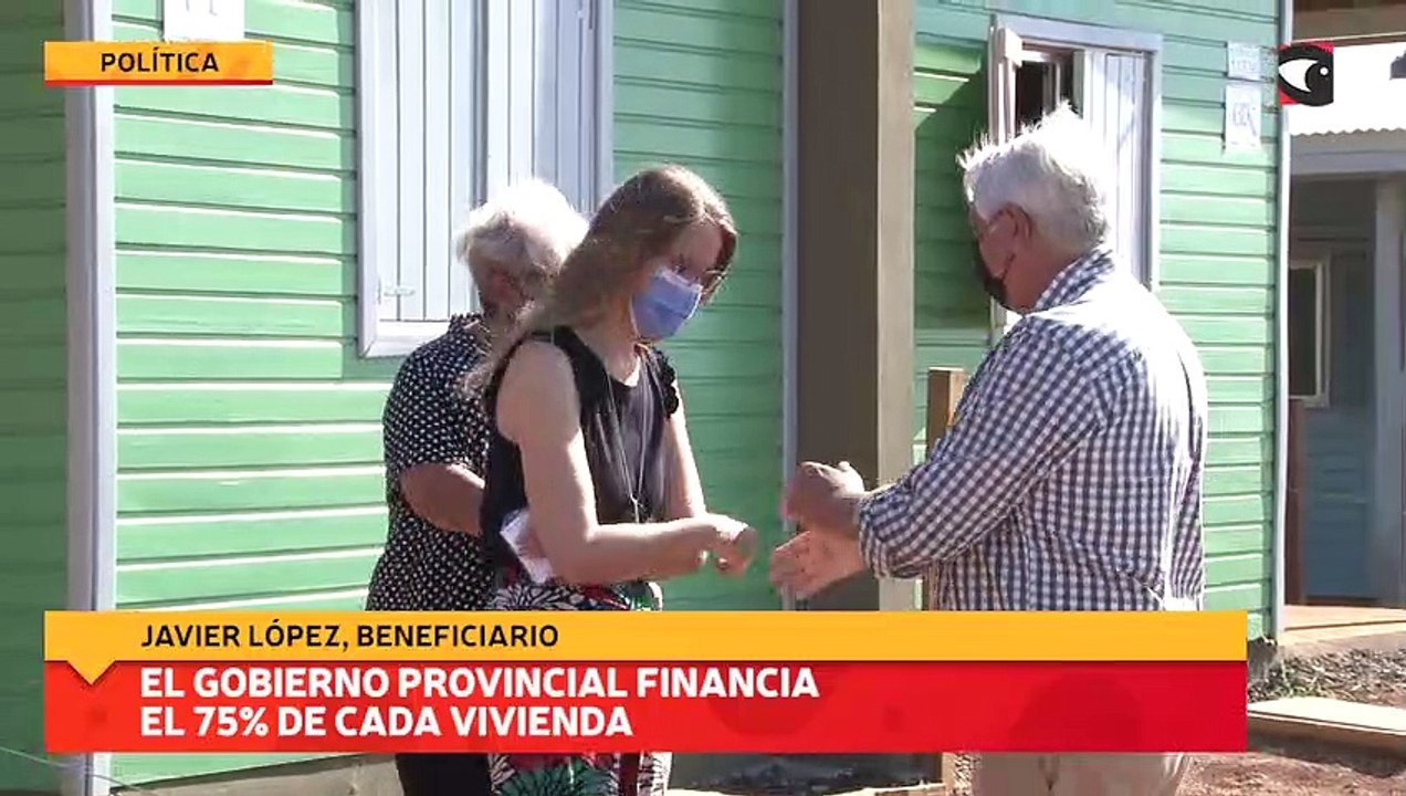 “Muy contentos y agradecidos por tener  nuestra casa”