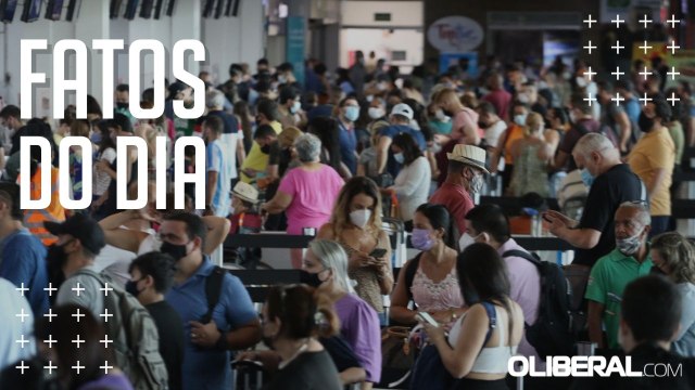 Aeroporto Internacional de Belém registrada longas filas nos guichês das companhias aéreas