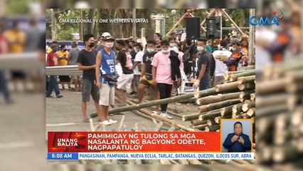 Pamimigay ng tulong sa mga nasalanta ng Bagyon Odette, nagpapatuloy | UB