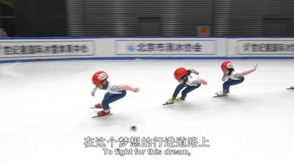 An inspiring 8-year-old ice skater